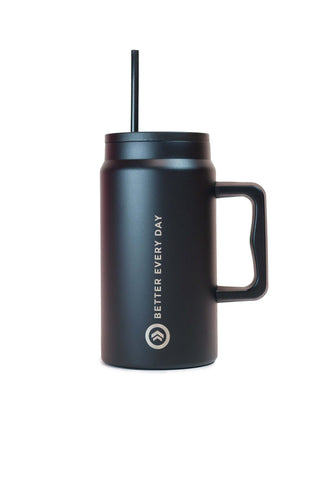 50oz BLACK TUMBLER