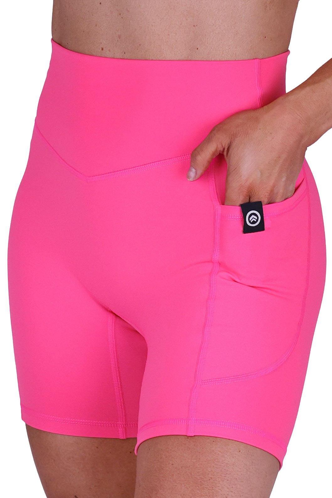 6" HOT PINK POCKET BIKER