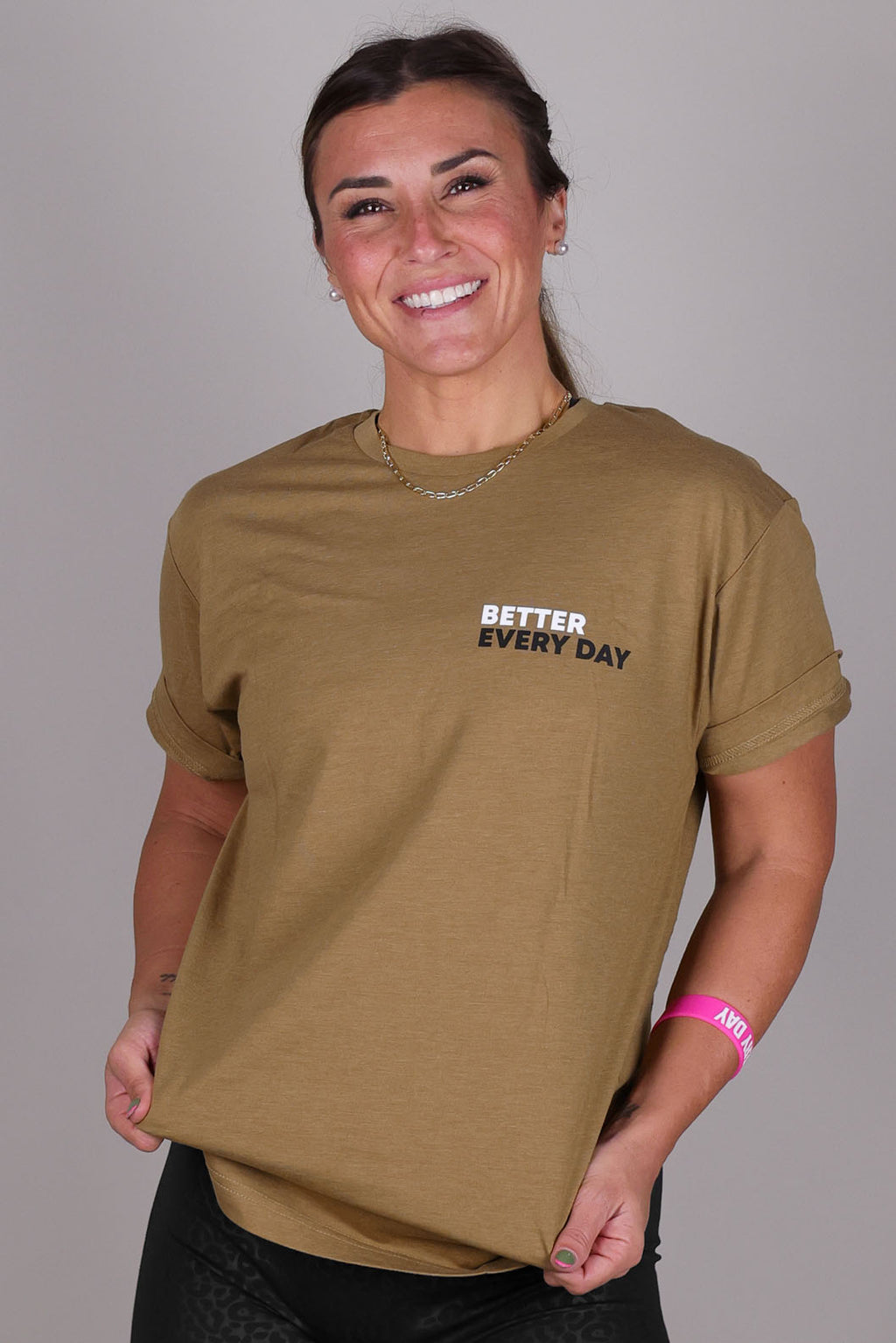 B.E.D. BROWN TEE