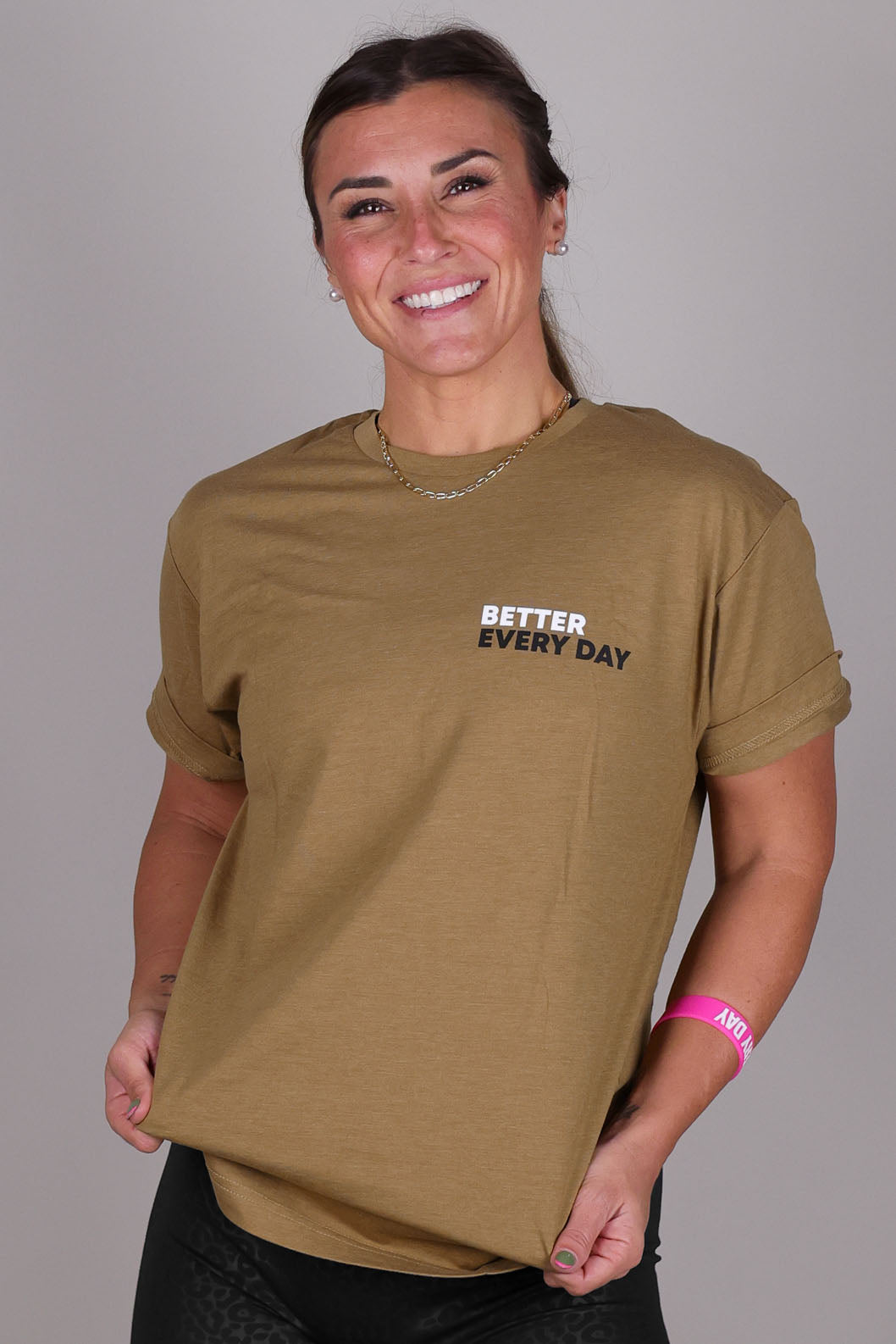 B.E.D. BROWN TEE