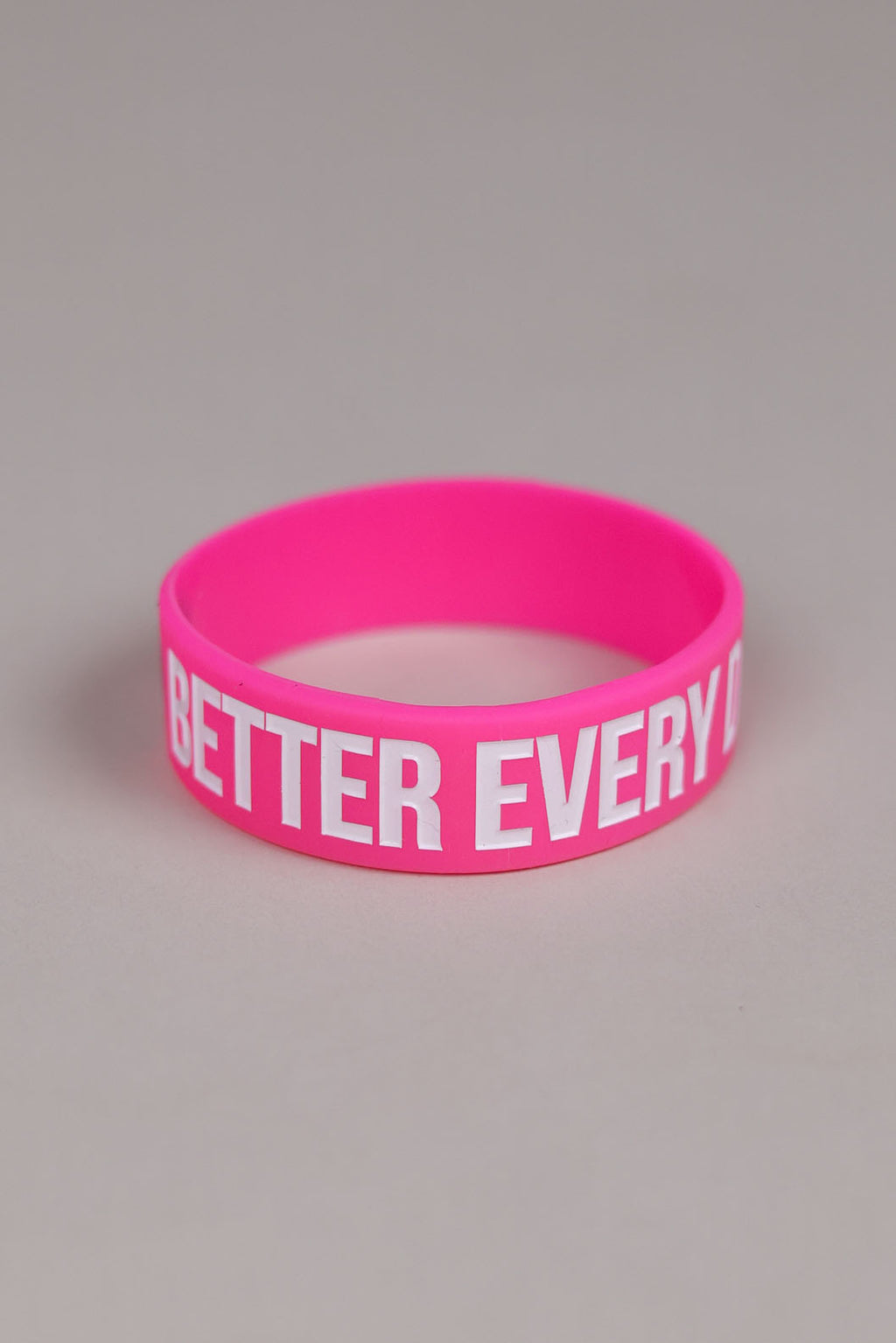 B.E.D. SILICONE WRISTBAND