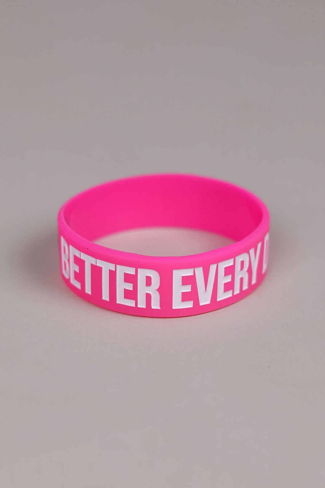 B.E.D. SILICONE WRISTBAND