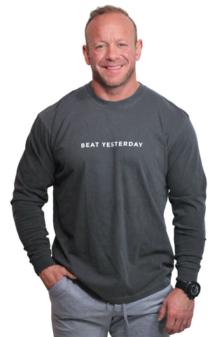 BEAT YESTERDAY LS TEE