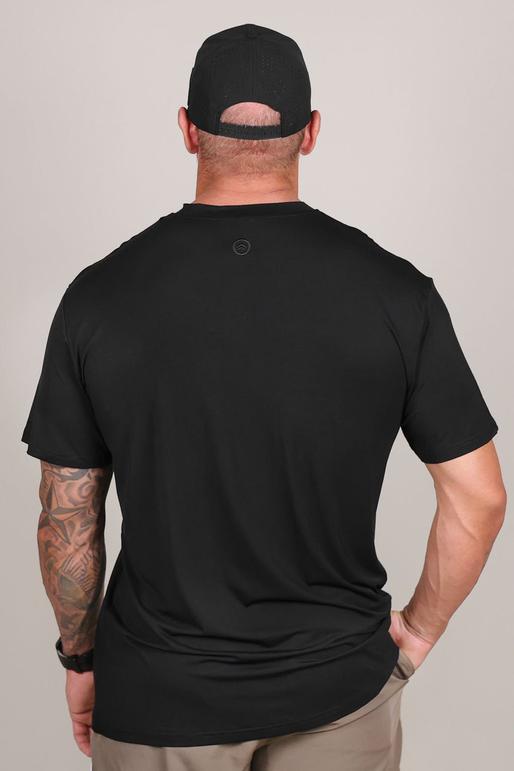 BLACK DRIFT TEE