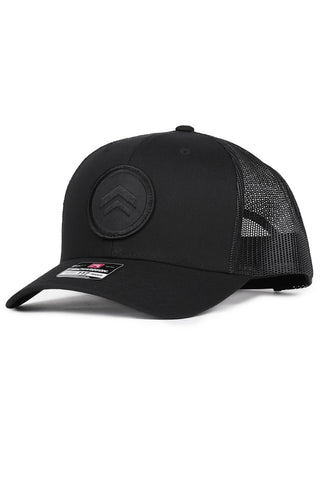 BLACK PATCH HAT