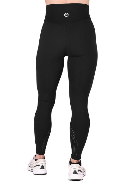 BLACK PATCHWORK LEGGING