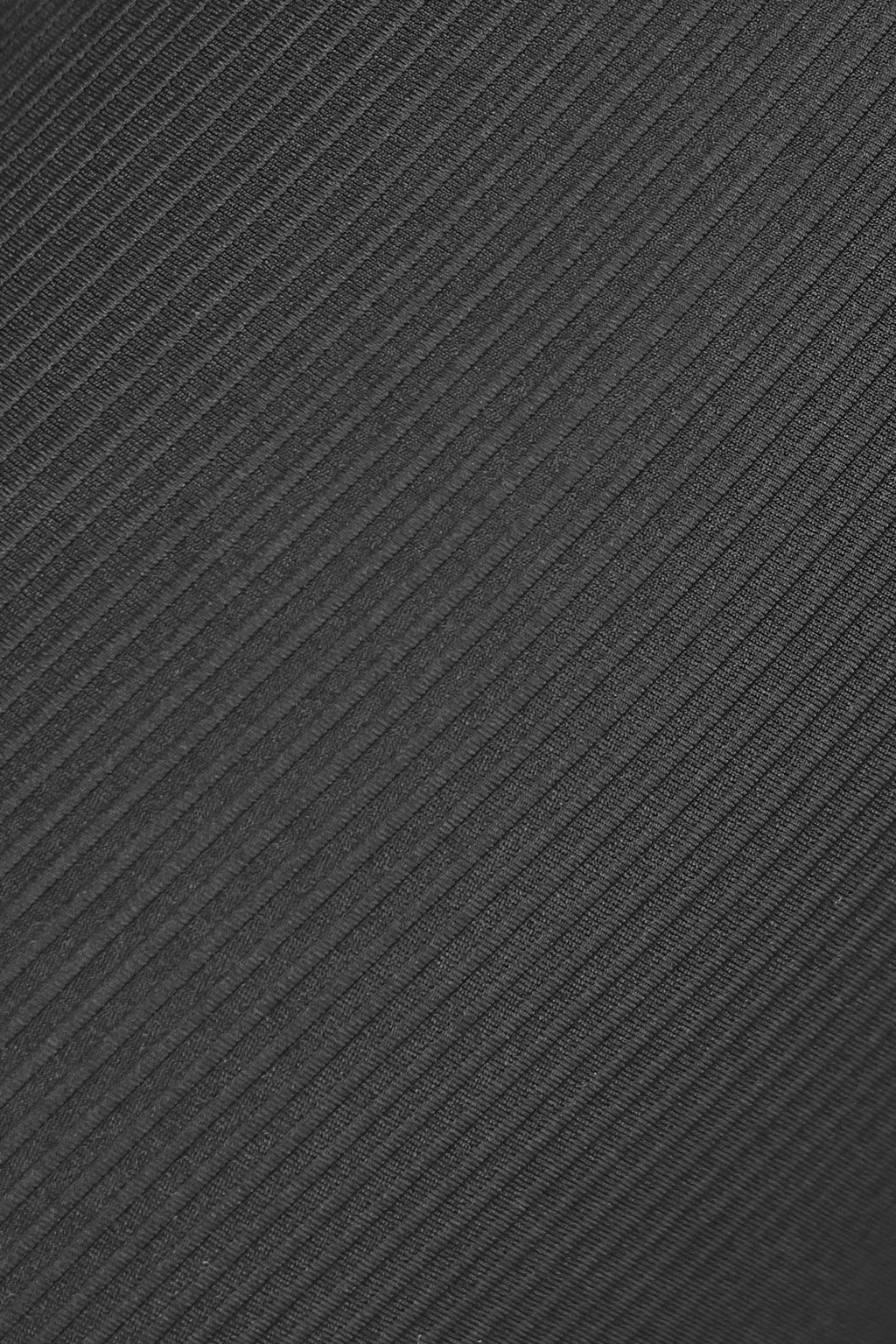 BLACK RIBBED LEGGING
