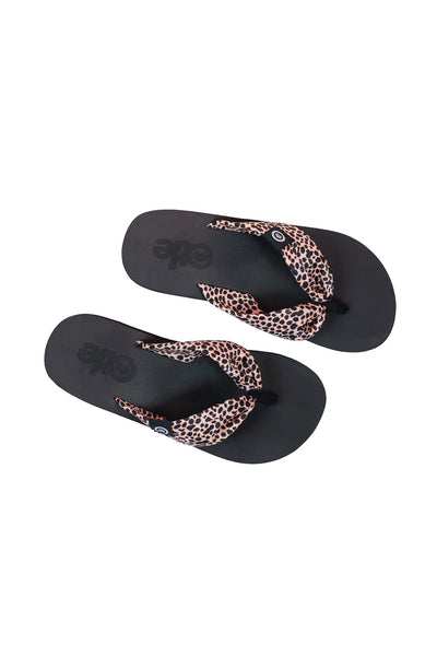 CHEETAH WEDGE FLIP FLOPS