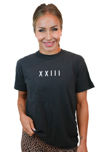 XXIII EMBROIDERED TEE