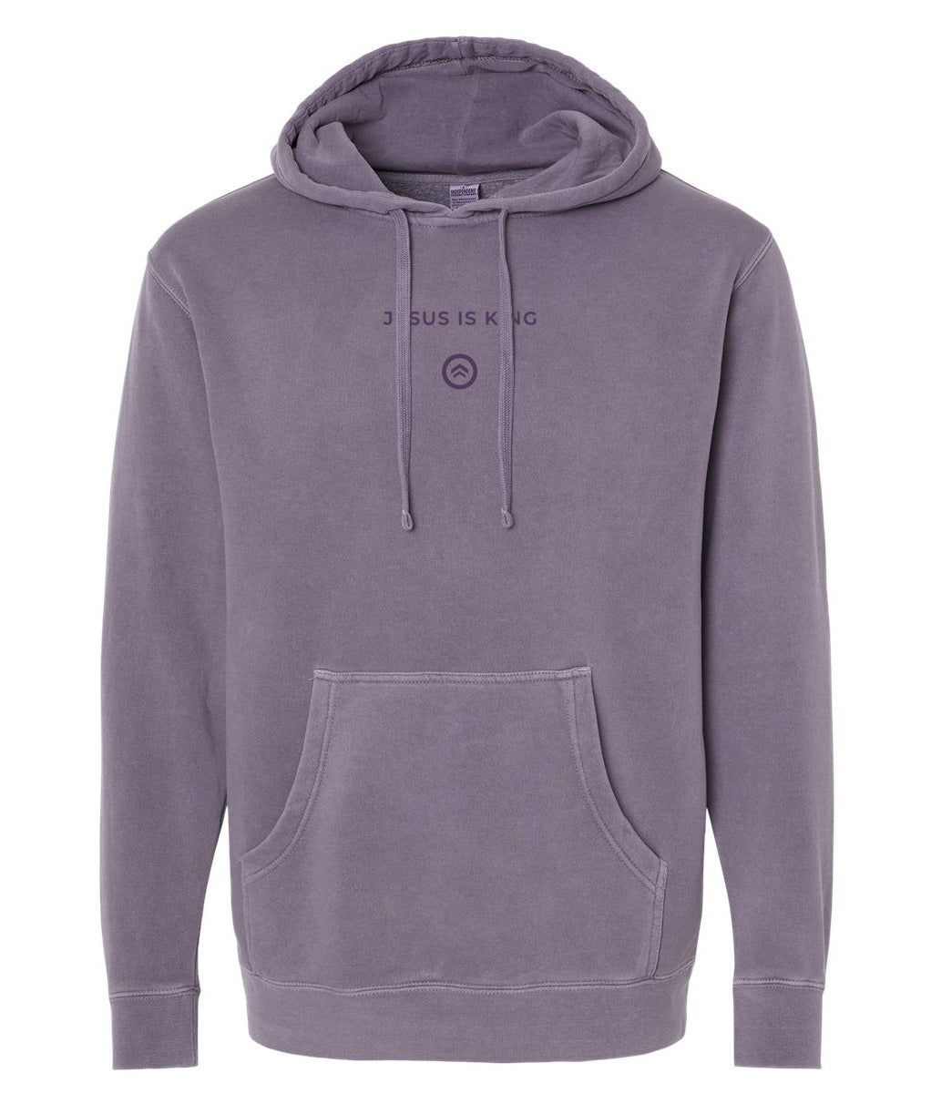 JESUS IS KING HOODIE (PLUM) *PRE-ORDER*