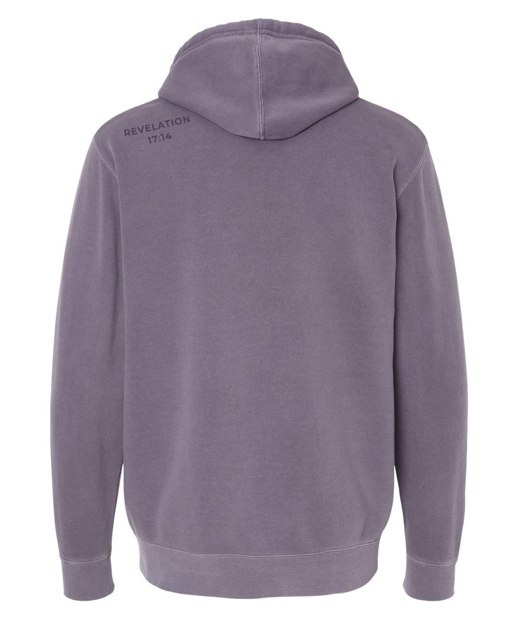 JESUS IS KING HOODIE (PLUM)