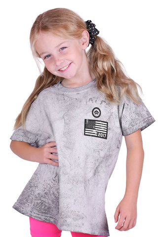 GREY *YOUTH* FLAG TEE