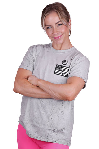 GREY FLAG TEE