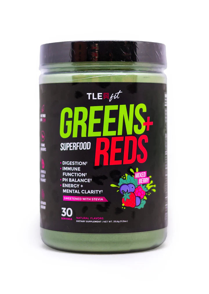 GREENS + REDS: MIXED BERRY