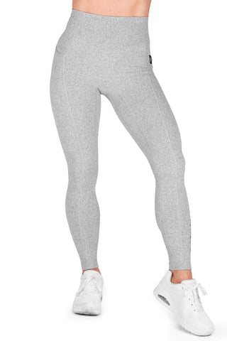 HEATHER GREY POCKET LEGGING
