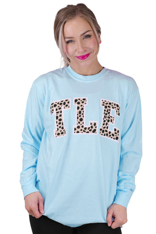 LIGHT BLUE LS TEE