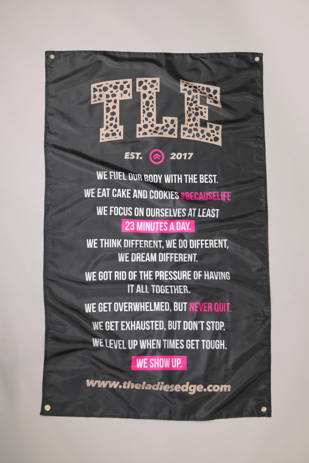TLE MANIFESTO FLAG