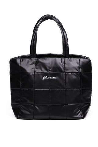 PUFFY WEEKENDER TOTE