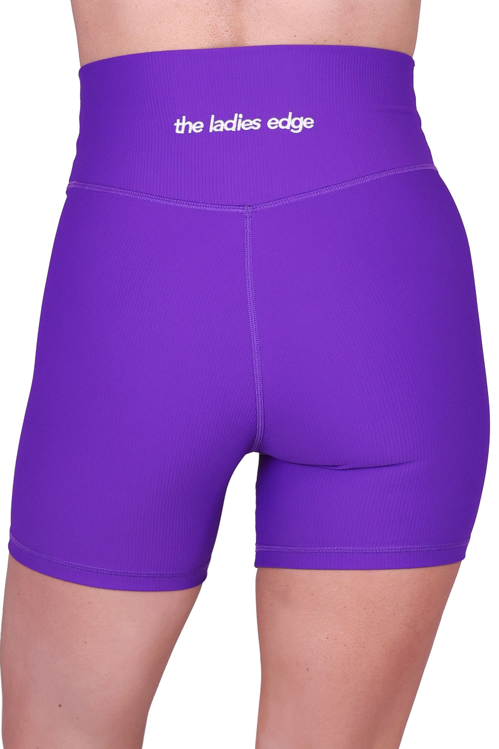 5" PURPLE RIBBED BIKER