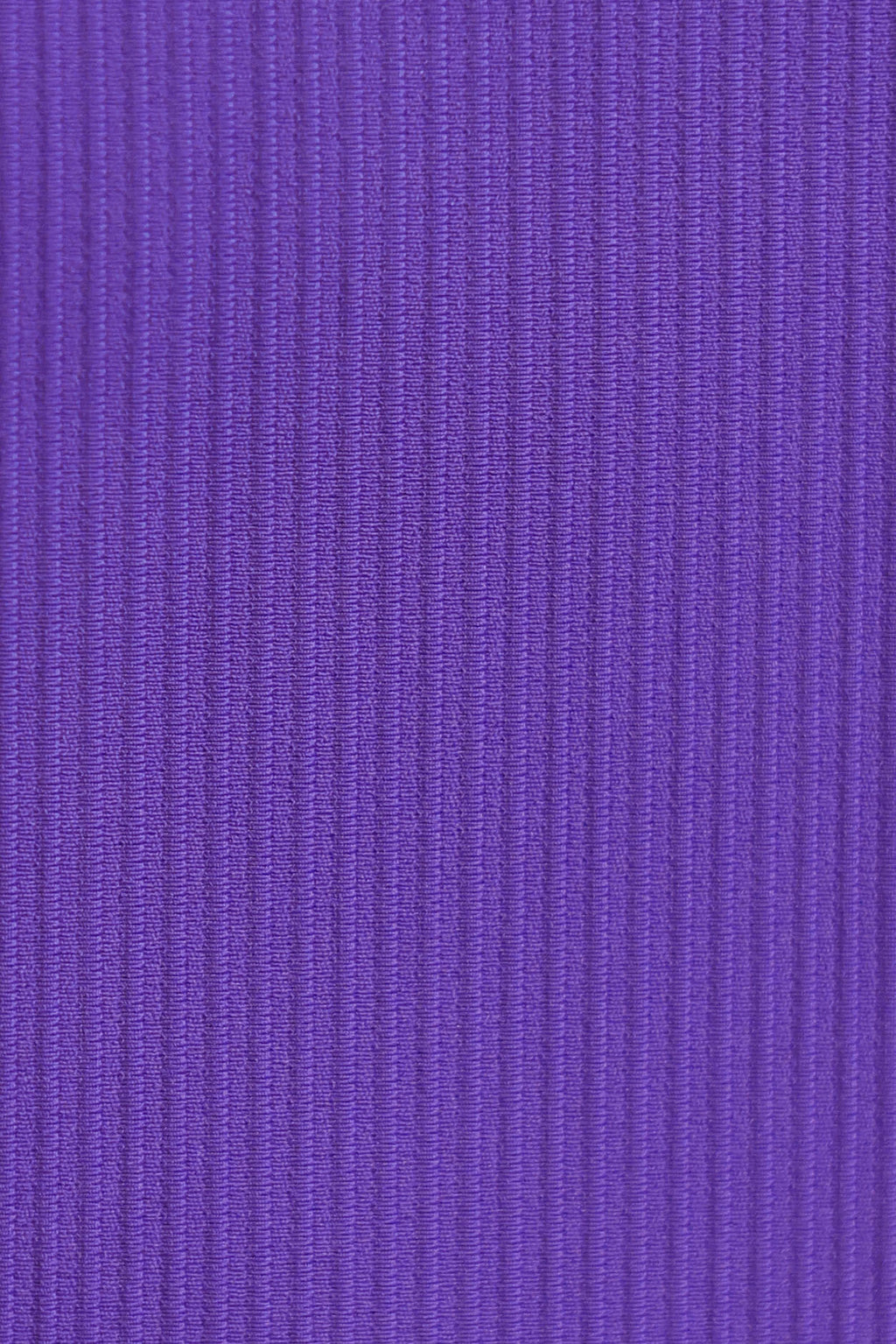 PURPLE RIBBED ONE SHOULDER CUTOUT BRA TOP