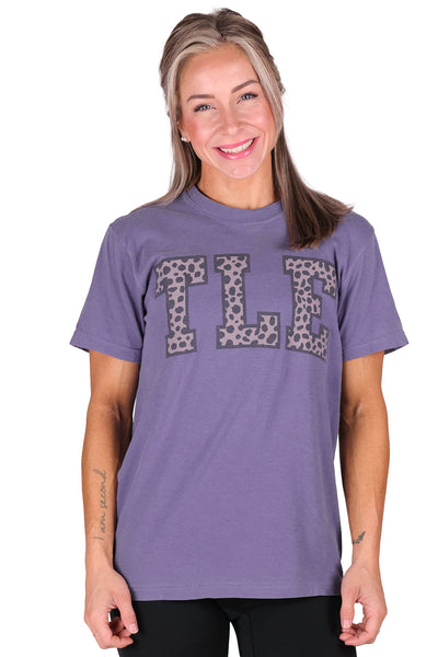 PURPLE VINTAGE CHEETAH TEE *PRE-ORDER*