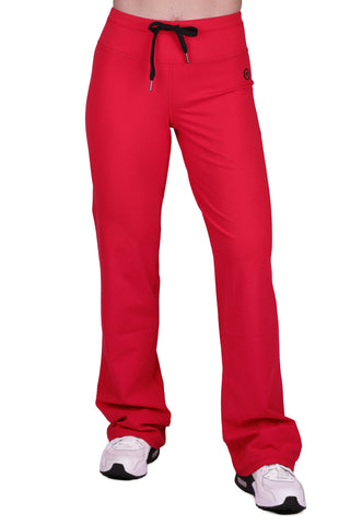 RED ATHLETIC PANT (32" SHORT)