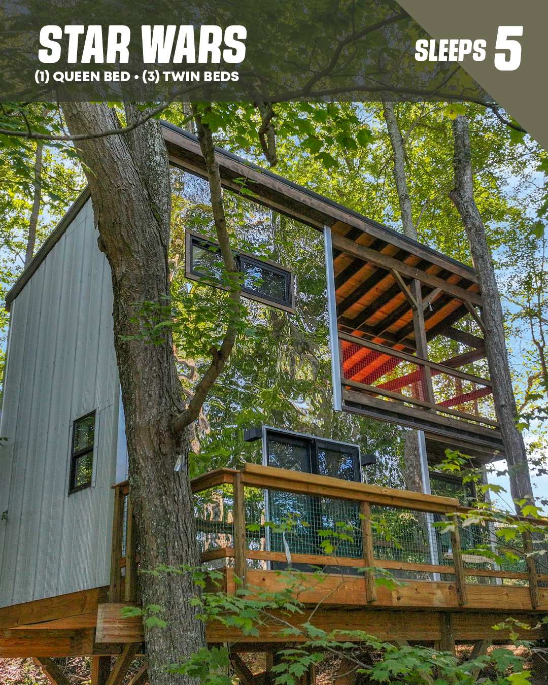 THE STAR WARS TREEHOUSE