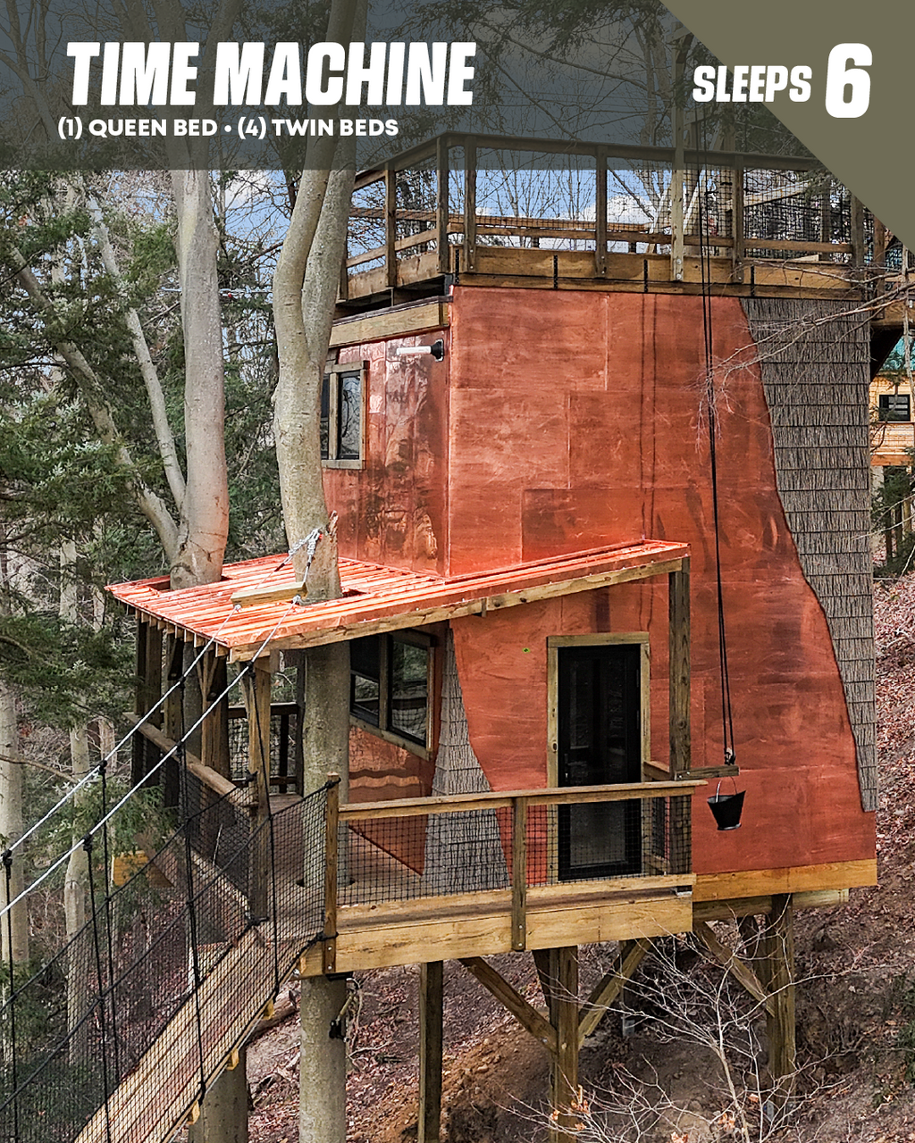 TIME MACHINE TREEHOUSE
