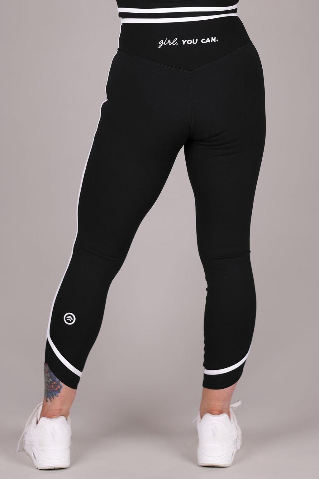 BLACK RETRO LEGGING