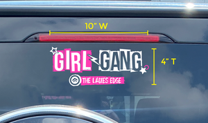 CAR DECAL: GIRL GANG