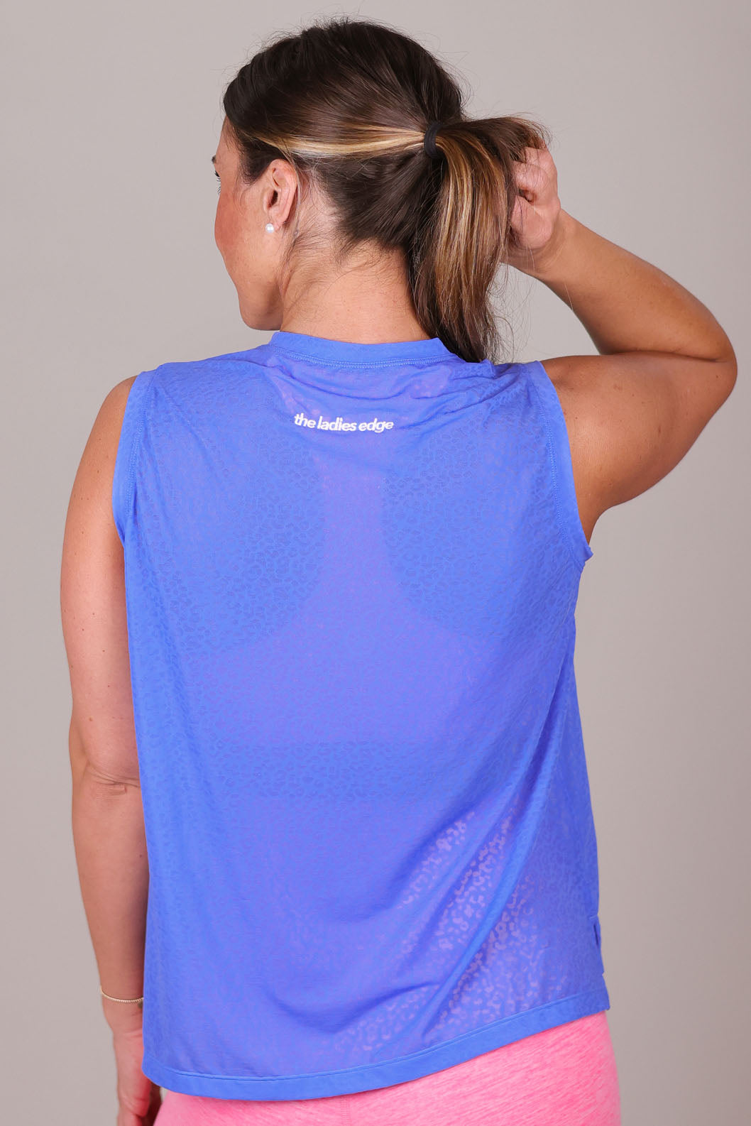 SHEER ROYAL MUSCLE TANK