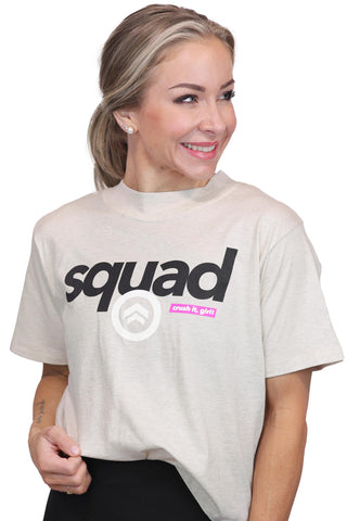 SQUAD XXIII CROP TEE