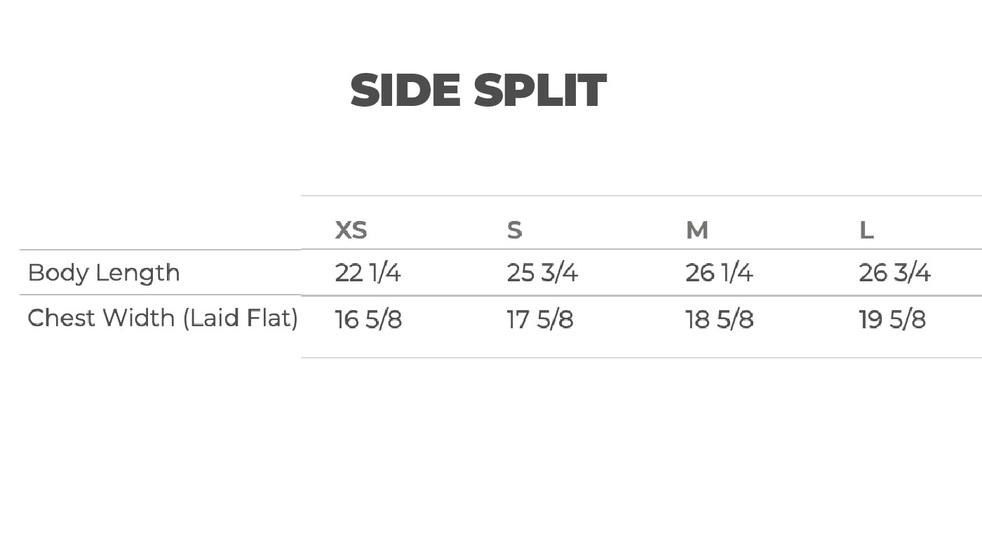 UNIT TANK (SIDE SPLIT) *PRE-ORDER*