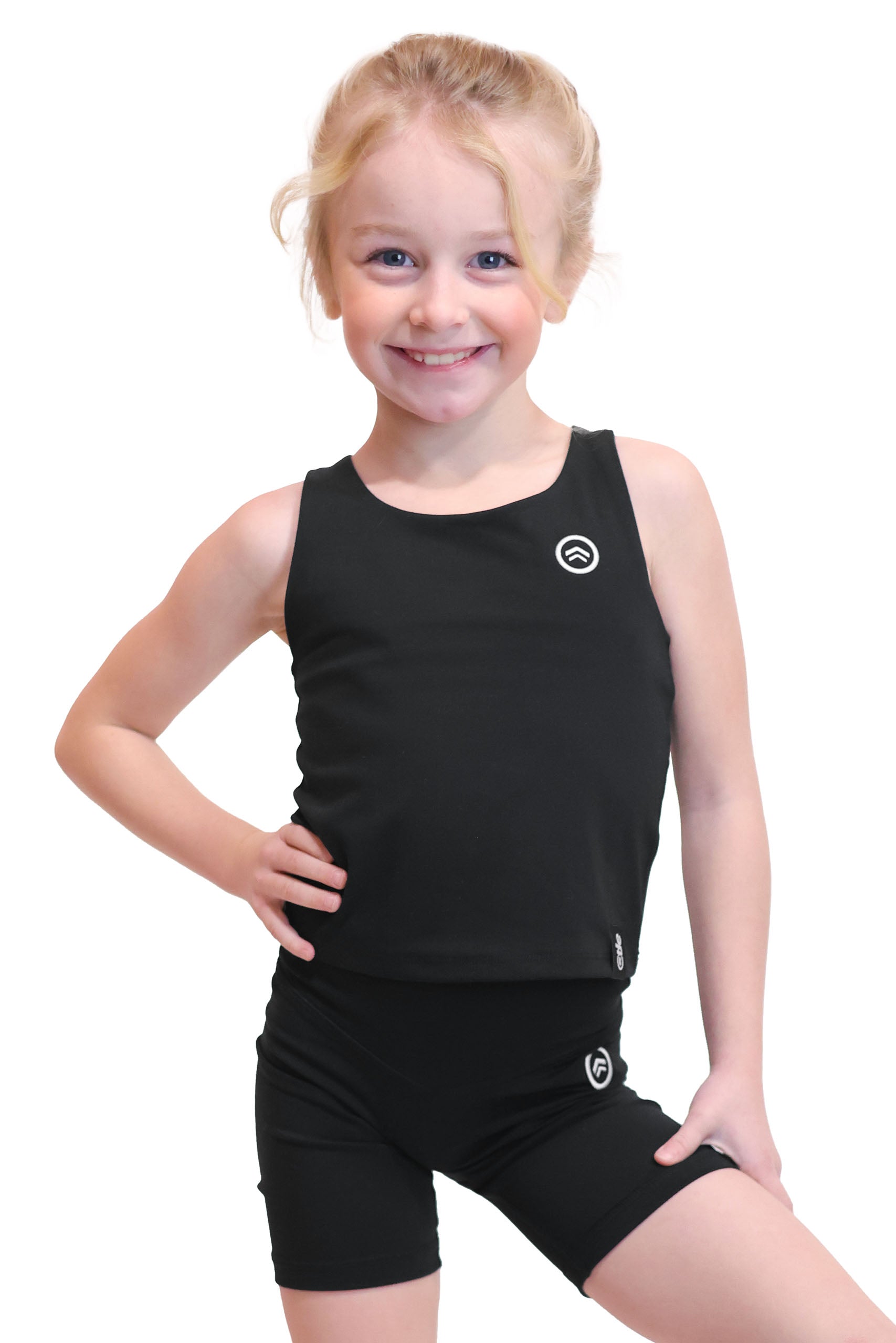 BLACK *YOUTH* SPORT TANK