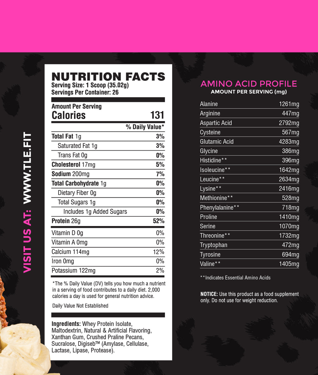ISO PROTEIN: CANDIED BANANA NUT