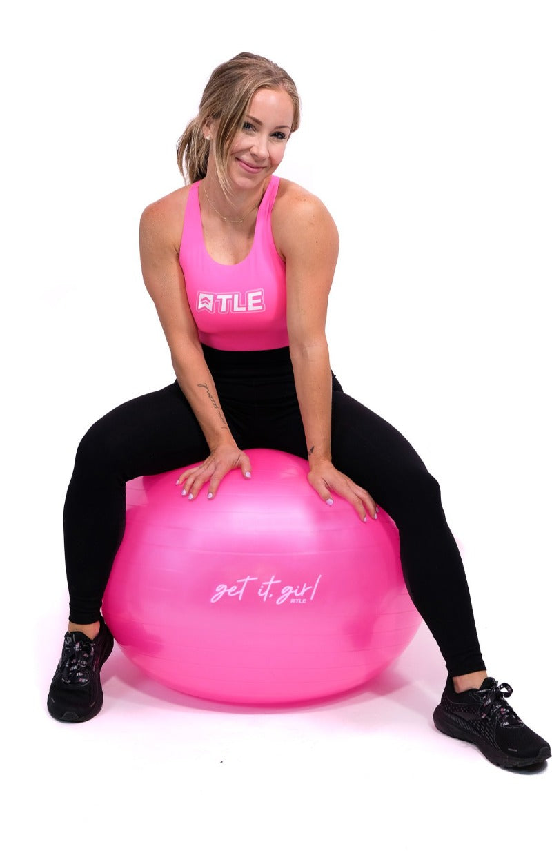 EXERCISE BALL - PINK